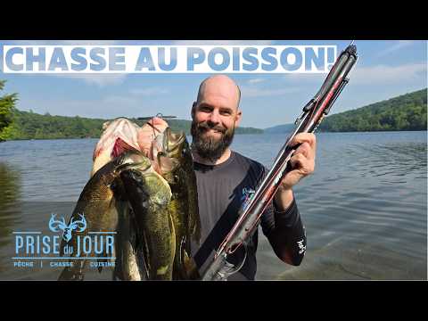 Spearfishing à l'achigan au Québec! - Chasse sous-marine