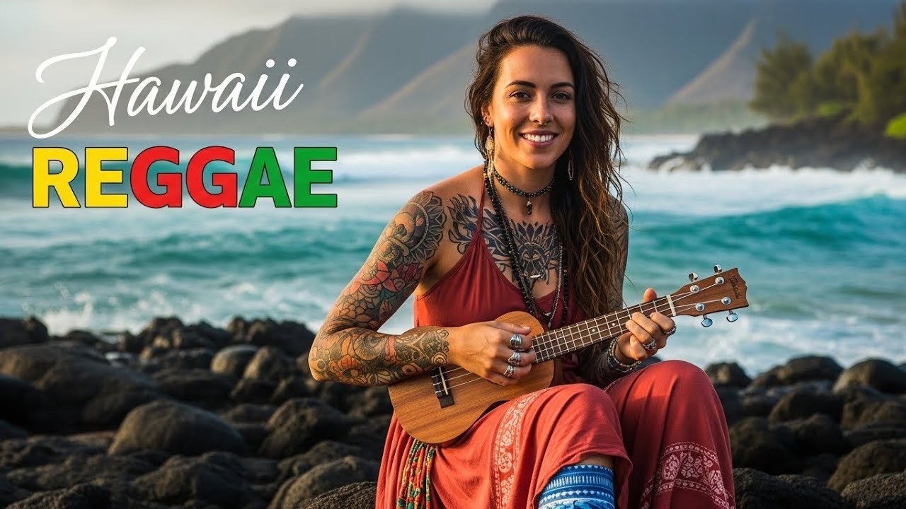 🌞 Tropical Paradise Reggae | Relaxing Hawaiian Tunes for Vacation Vibes 🌴