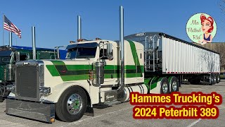 Hammes Trucking’s 2024 Peterbilt 389 Truck Tour by Miss Flatbed Red 1,108 views 1 day ago 4 minutes, 19 seconds