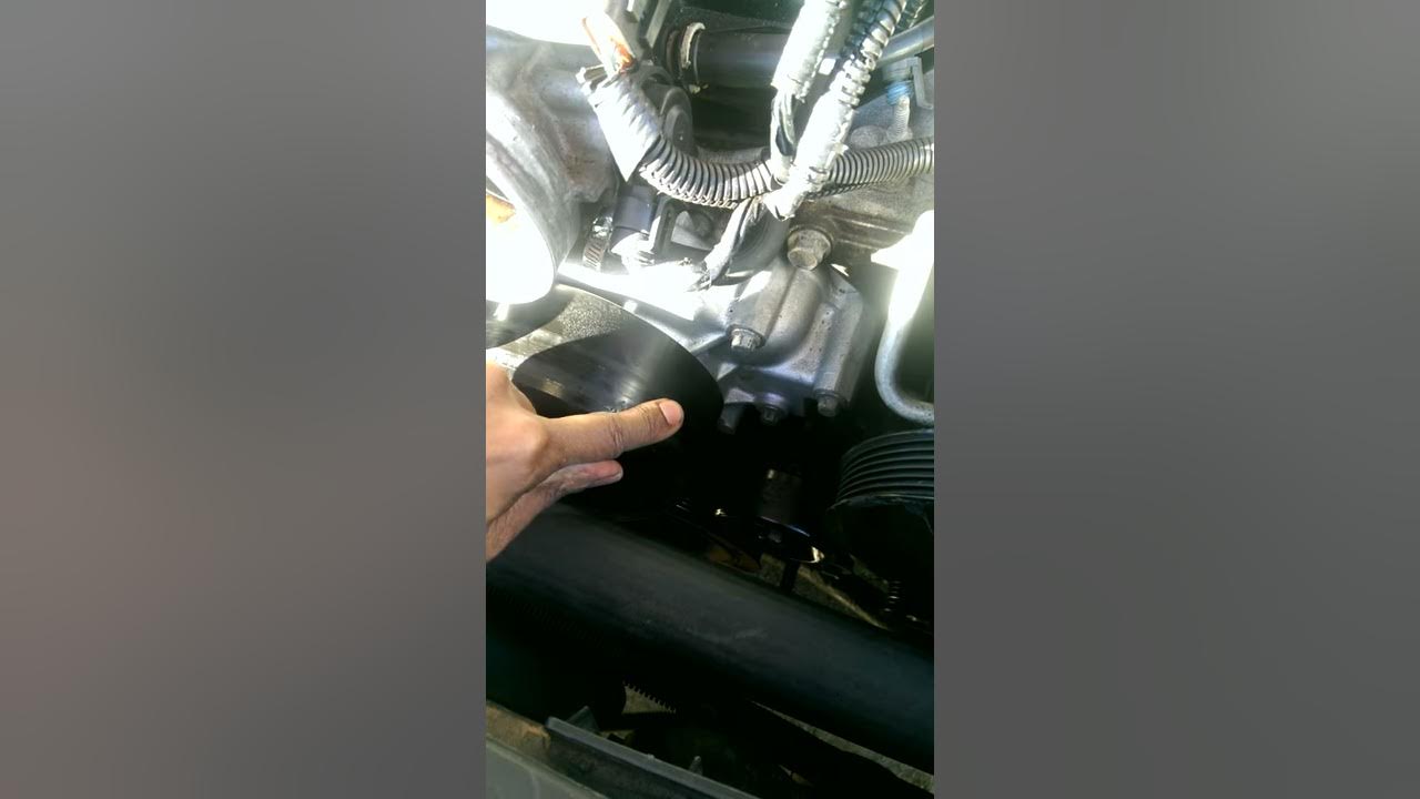 LS1 New Water Pump Squeal - YouTube