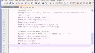 Voting System With Php Mysql Part 5 Of 9