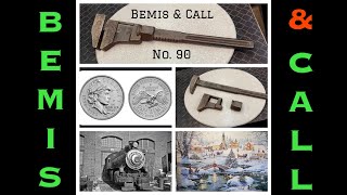 BEMIS & CALL  No. 90 Restoration.  First Look at New Dime.  New Found Painting!  