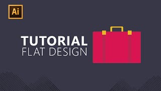 infographics | Illustrator - Bag Flat Design Tutorial