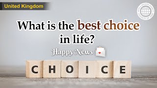 What Is the Best Choice in Life? | WMSCOG, Church of God, Ahnsahnghong, God the Mother