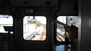 名鉄三河線6000系6038F 上挙母駅→平戸橋駅 前面展望(カットあり)