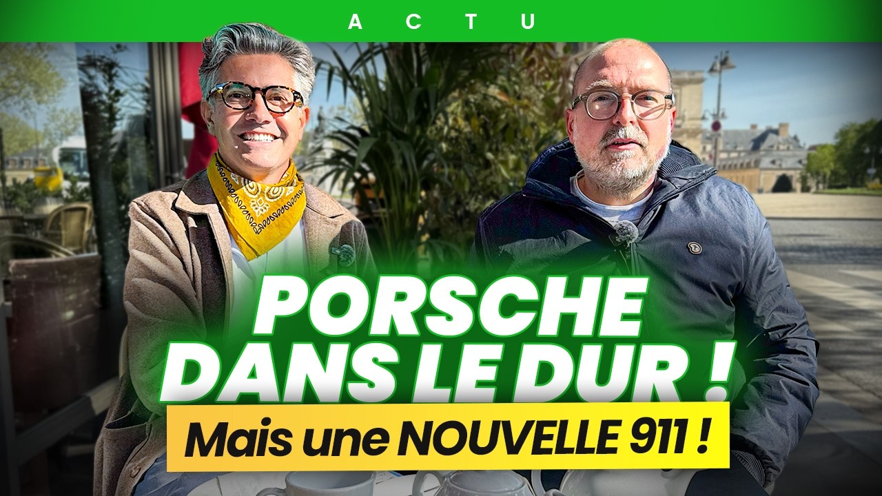 🚨 PORSCHE DANS LE DUR 🚨 : l’électrique ne décolle pas ! + Le reste de l’actu