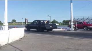 Slow motion turbo Buick launch