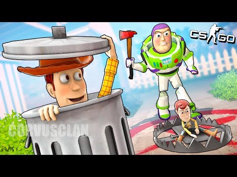 CSGO - TOY STORY PREDIJO EL FIN DEL MUNDO con ESTA SALVADA ÉPICA !! 😂  - Hide and Seek