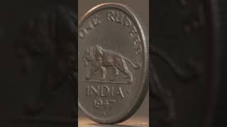 👍1947 का दुर्लभ सिक्का | Rare 1947 Indian Coin Value 💰🔥 #rarecoin #coincollector #coincollection