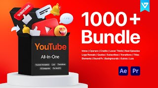 Youtube Bundle | Templates for Premiere Pro and After Effects