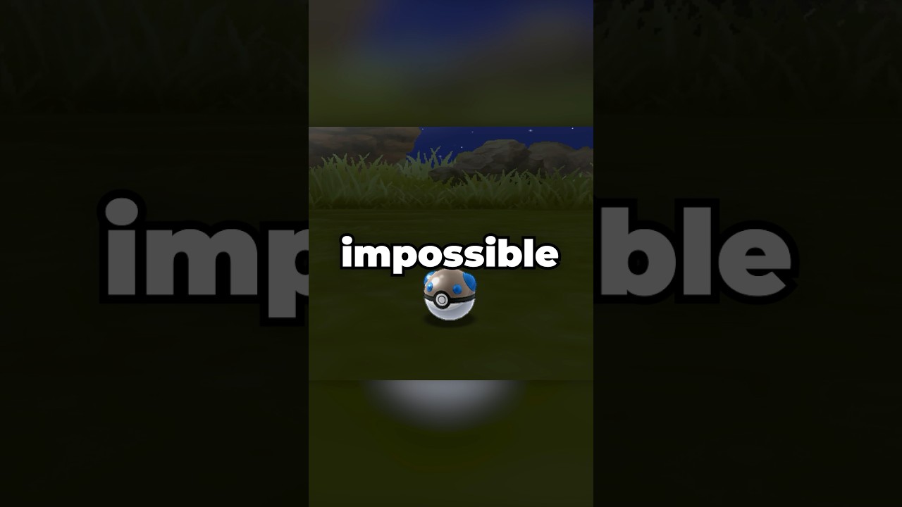 Did you know it was IMPOSSIBLE to catch Beldum in a Heavy Ball? 