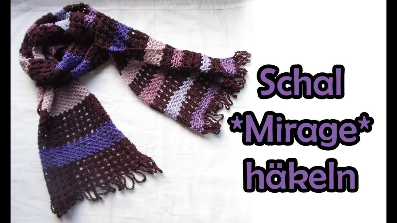 Schal *Mirage* häkeln - Bobbel Häkelanleitung