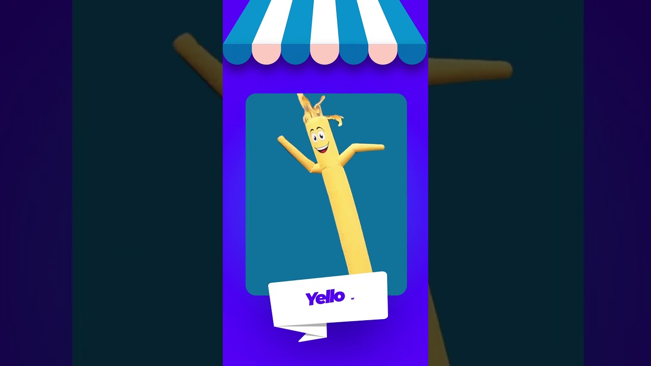 Solid Color Tube Men Dancing | Inflatable Air Dancers for Business Advertising