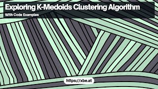 Exploring K-Medoids Clustering Algorithm for Data Analysis