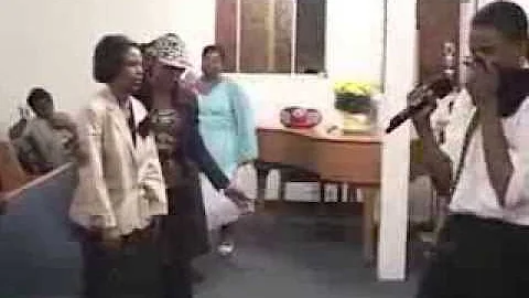 Min Benjamin Sheffield preaching for Supt. Smith D...
