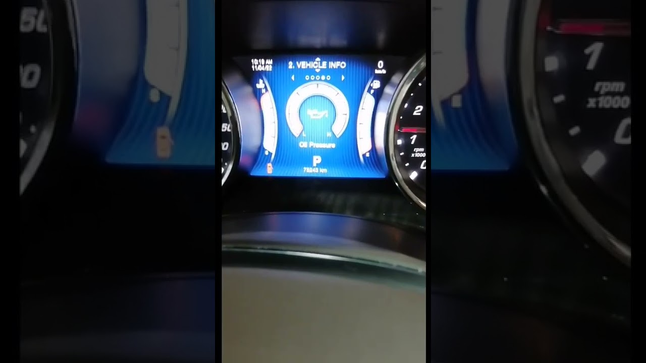 maserati quattroporte 2014 V6 DTC PO522 oil pressure sensor faulty