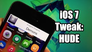 iOS 7 Jailbreak Tweak: HUDE
