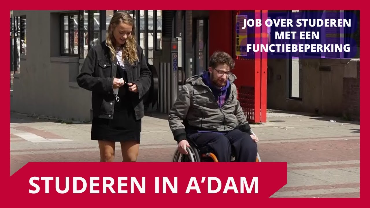 Job vertelt over zijn functiebeperking - HvA