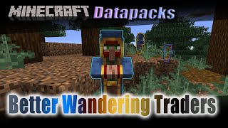 Minecraft Datapacks 1.16: Better Wandering Traders