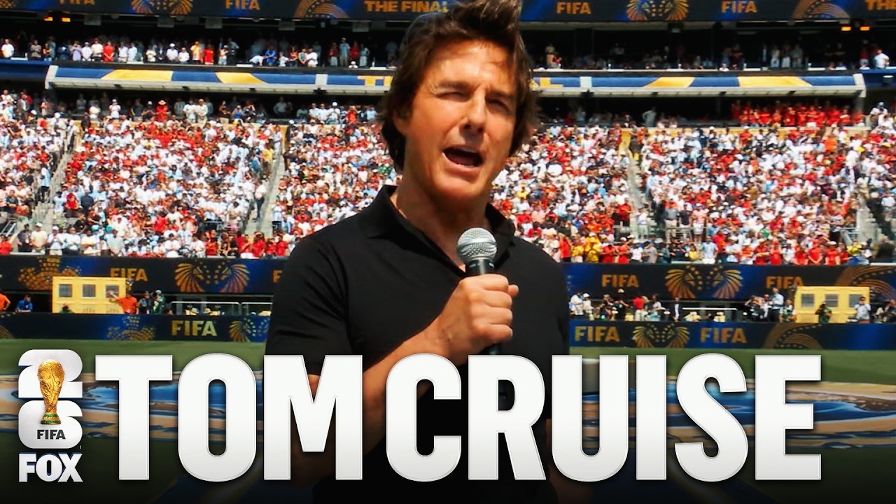 Tom Cruise Delivers PASSIONATE Speech Ahead of 2026 FIFA World Cup™ Final