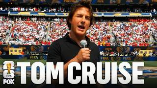 Tom Cruise Delivers PASSIONATE Speech Ahead of 2026 FIFA World Cup™ Final