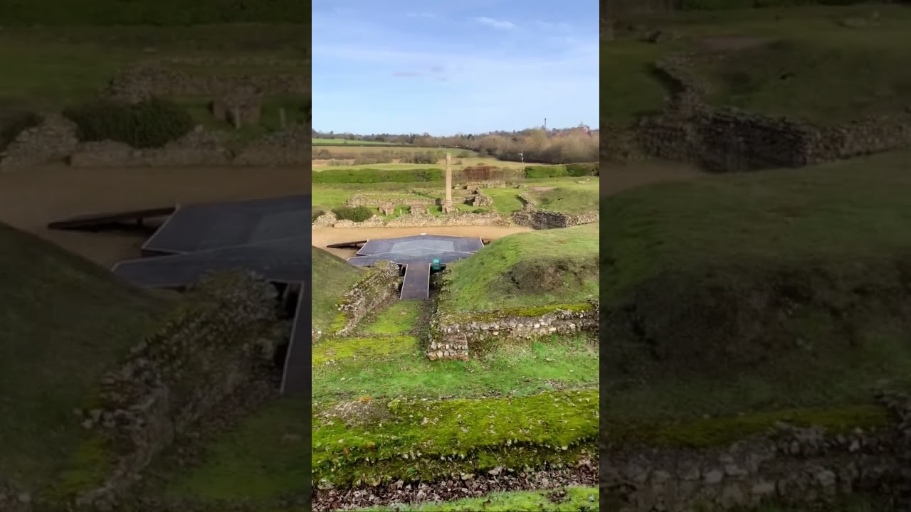 The Roman city of Verulamium was the third-largest city in Roman Britain. 