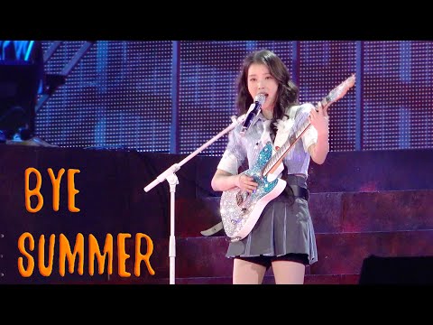 아이유(IU) -  미발매곡  Bye Summer 직캠@240922 The Winning Concert