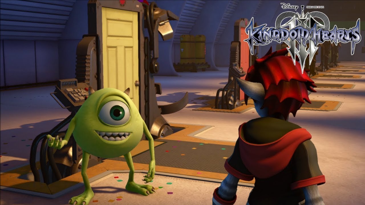 KINGDOM HEARTS 3 - Trying to Get Boo's Door Monsters Inc | PS4 Gameplay -  YouTube