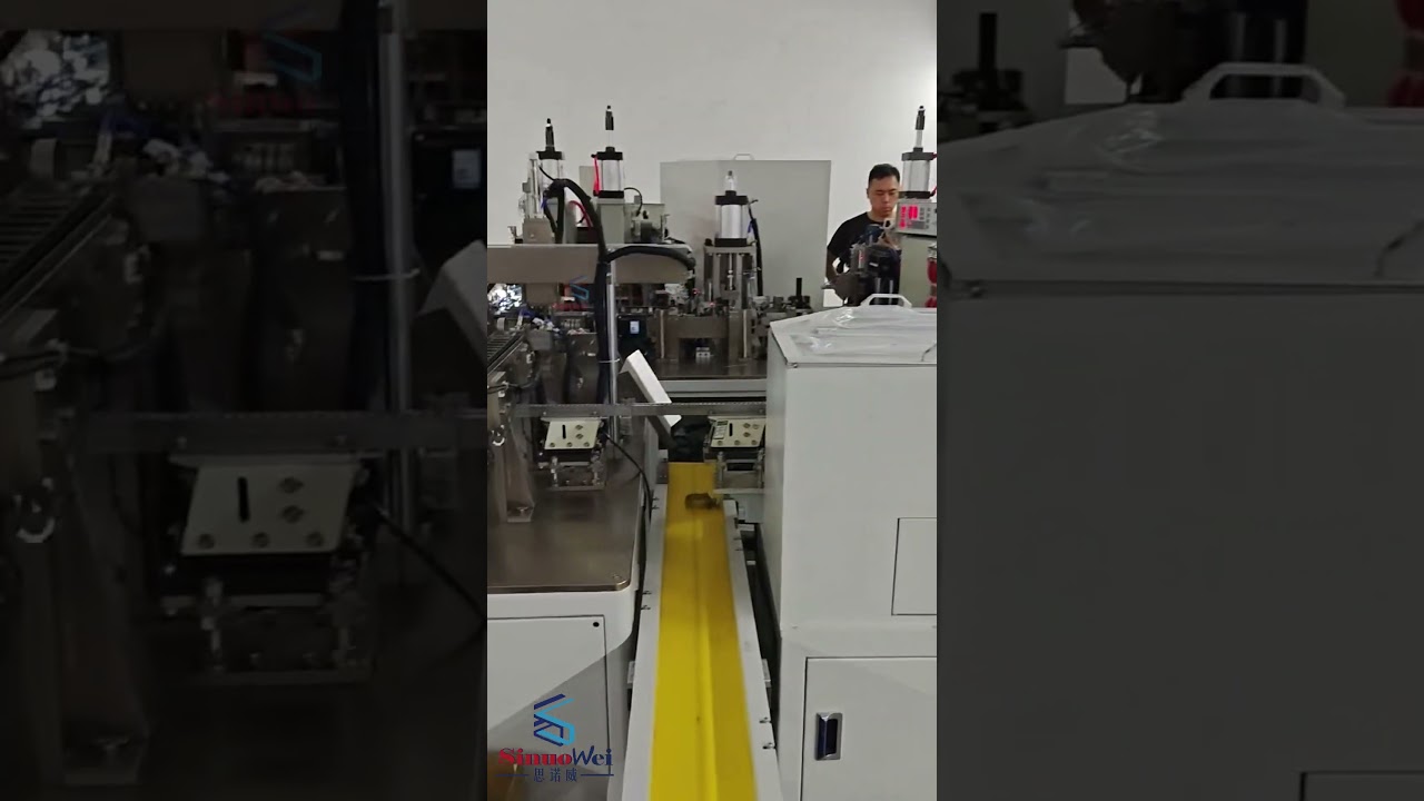 Heavy-duty hose clamps Automatic assembly machine #hoseclamp #machine #automatic #shorts