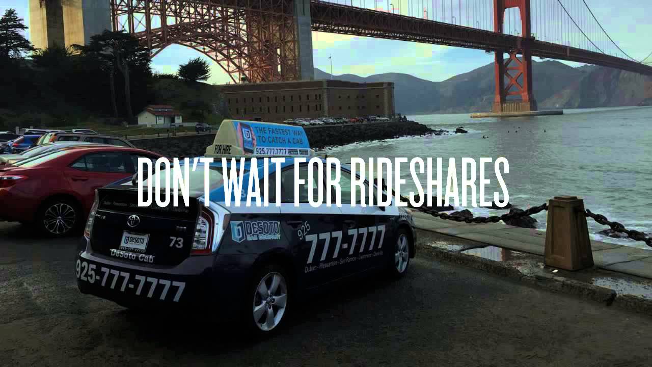 DeSOTO CAB Pleasanton CA Taxi Service 9257777777 TriValley YouTube