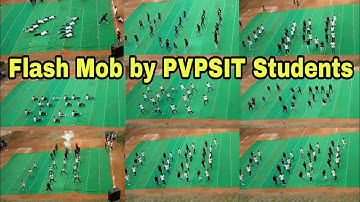 Flash Mob by P V P Siddhartha college students || VIJAYAWADA