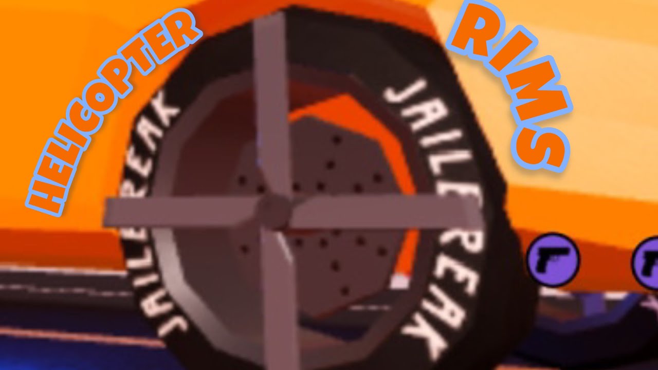 Roblox jailbreak Helicopter Rims! YouTube