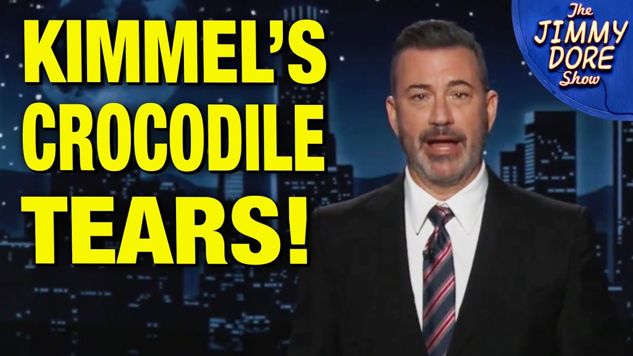 Jimmy Kimmel CRIES & LIES Nonstop In Non-Apology Monologue!
