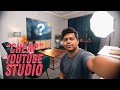 I BUILT a CHEAP YouTube Studio | Setup Tour | Hindi