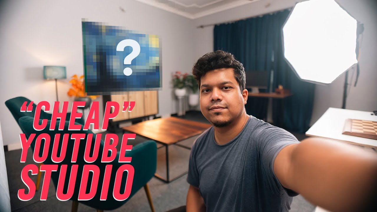 I BUILT a CHEAP YouTube Studio | Setup Tour | Hindi - YouTube