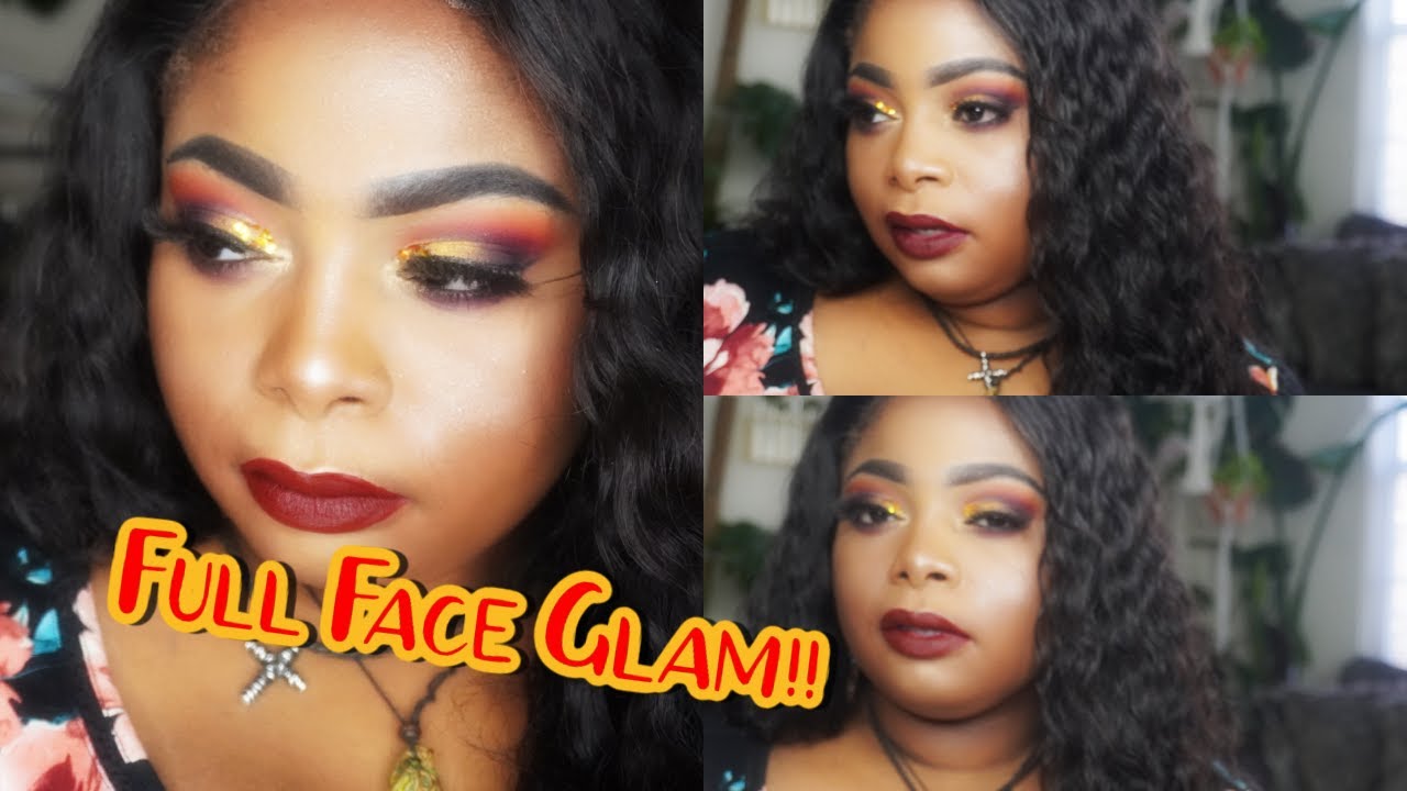Easy Dramatic Makeup Tutorial | Easy Full Face Glam
