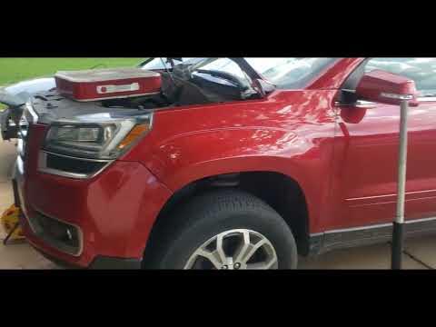 2015 GMC Acadia starter turning slow - YouTube