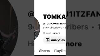 TYSM FOR 946 subs!!!!!!! See if we can make it to 1k?#loveyouall TYSM FOR 946 subs!!!!!!! See if we can make it to 1k?#loveyouall