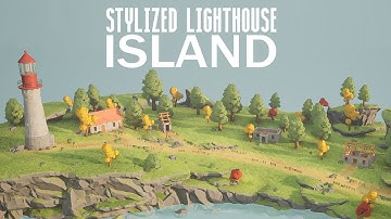 Stylized Lighthouse Island - Unreal Engine 5