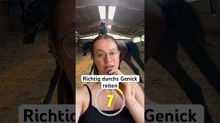 Wie reite ich mein Pferd korrekt durchs Genick ?#reiten #tipps