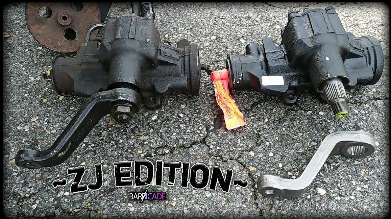 STEERING GEAR REPLACEMENT (1993-'98 JEEP GRAND CHEROKEE) - YouTube