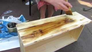 How to Antique Wood