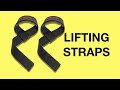 How to Use Lifting Straps (BEST Lifting Straps for Weightlifting)