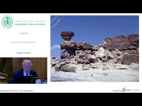 [Conférence] P. TAQUET - La vie et la Mort des Dinosaures