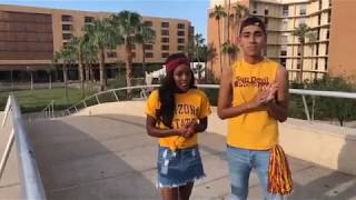 ASU Family Weekend promo with Talyn and Robin