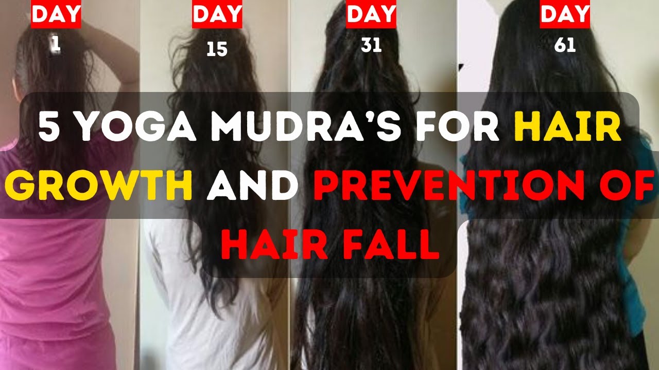 5 Yoga Mudra’s For Hair Growth | Stop Hair Loss & Grey Hair | Removes ...