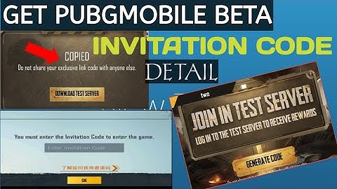 Beta pubg mobile -How TO GET PUBGMOBILE BETA INVITATION CODE |  DOWNLOAD PUBGMOBILE BETA VERSION