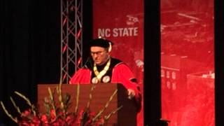 December 2014 NCSU Graduation - Chancellor PhD/Masters Conferral