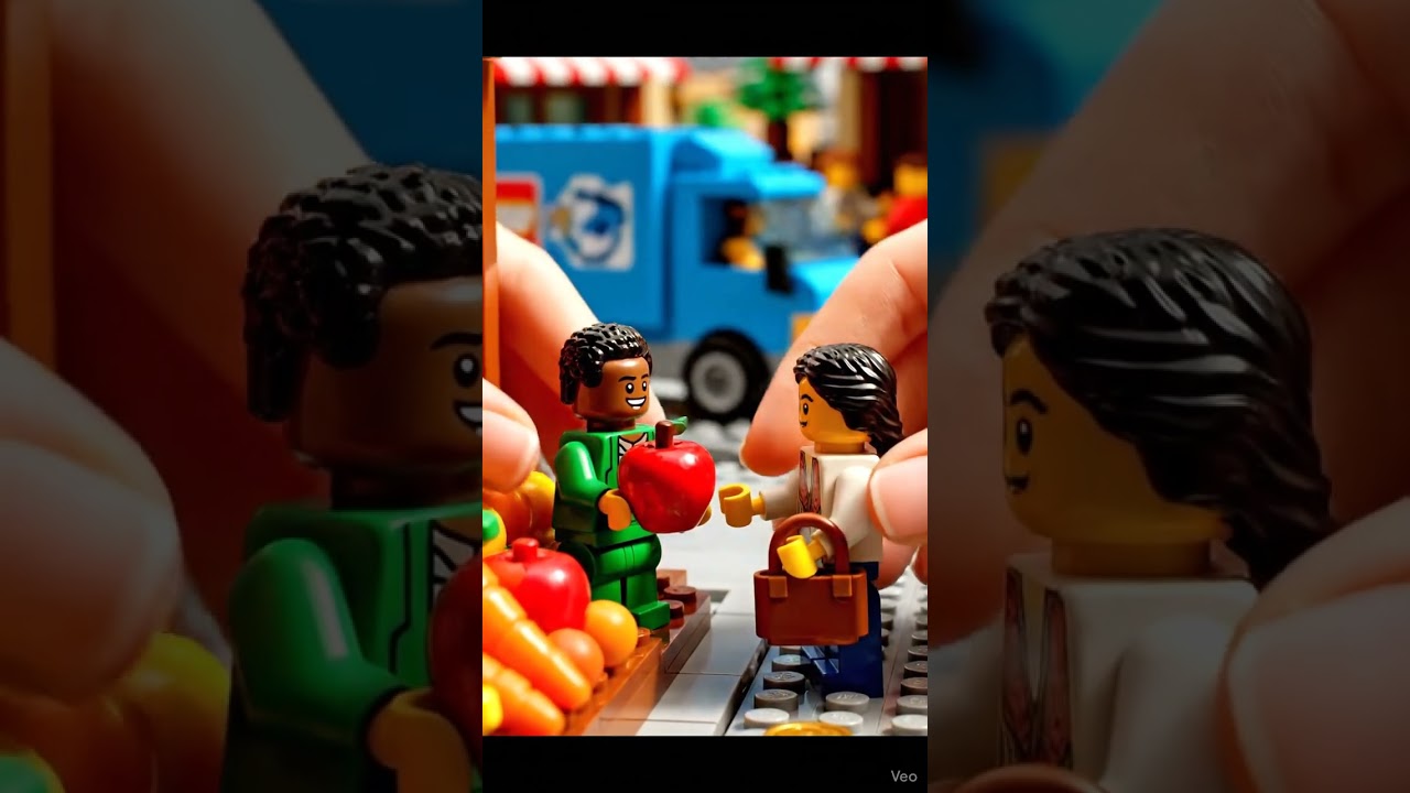 Real Hands, LEGO Lives: The Most Lifelike City Animation Ever!