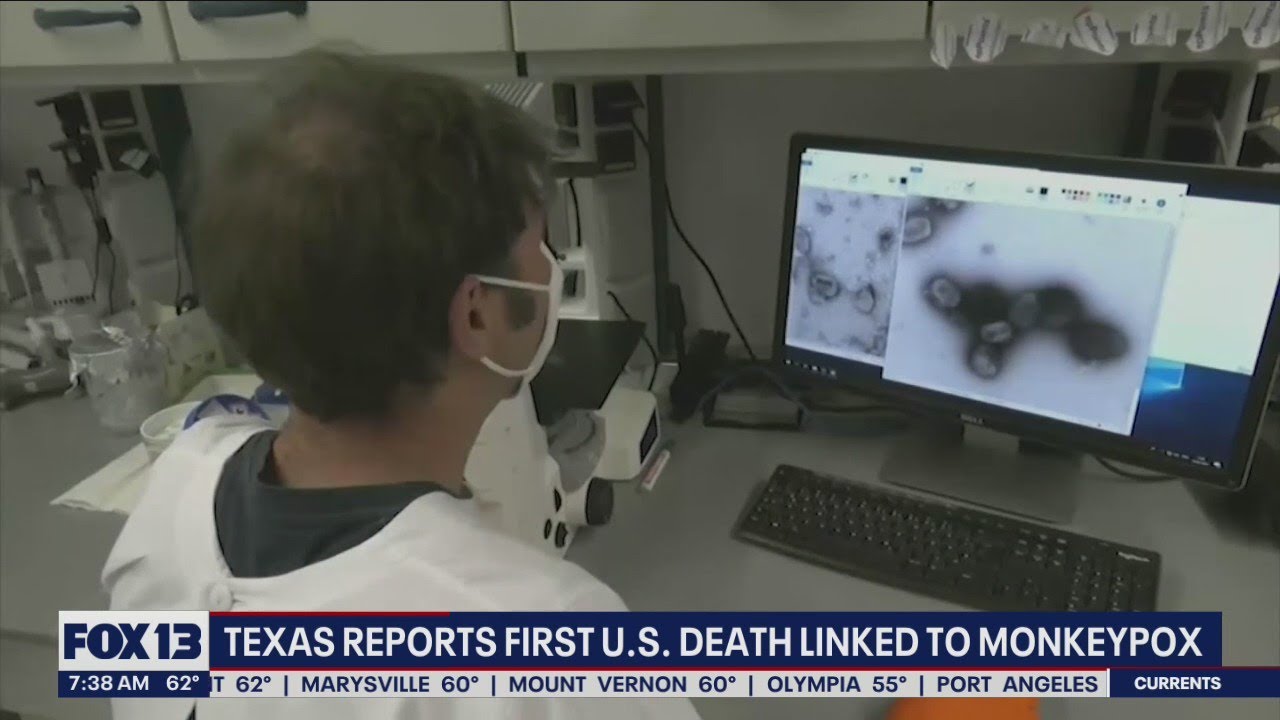 Texas reports 1st U.S. death linked to monkeypox | FOX 13 Seattle - YouTube